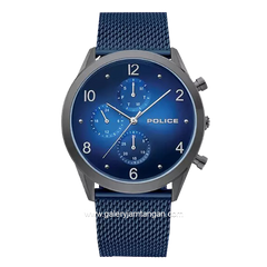 POLICE PL.15922JSU03MMBL Blue Shandrope Strap