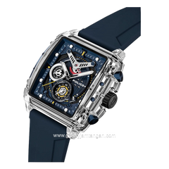 POLICE PEWGO0052403 Navy Silver Resin Strap