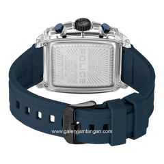 POLICE PEWGO0052403 Navy Silver Resin Strap