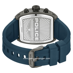 POLICE PEWGO0063102 Navy Grey Silicone Strap