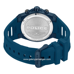 POLICE PEWGQ0054302 Blue Multifunction Rubber Strap