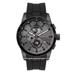 QUANTUM ADG991.051 Black Chronograph Rubber Strap