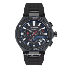 QUANTUM HNG1010.051 Black Rubber Strap