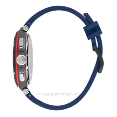 QUANTUM HNG1010.099 Navy Rubber Strap