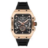 QUANTUM HNG1080.451 Black Silicone Strap