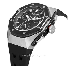 QUANTUM HNG1170.351 Black Silicone Strap