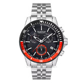 QUANTUM PWG1036.360 Silver Dial Black Stainless Steel