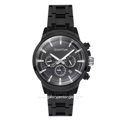 QUANTUM PWG927.650 Full Black Chronograph Stainless Steel