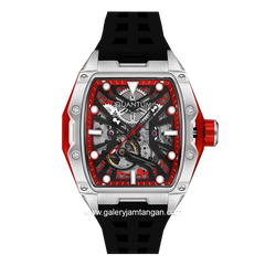 QUANTUM QMG1103.351 Automatic Black Silver Rubber Strap