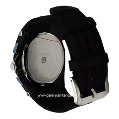 QUANTUM HNG905.661 Full Black Rubber Strap
