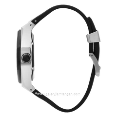 QUANTUM QMG1074.051 Automatic Black Silver Rubber Strap