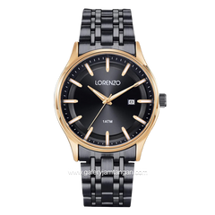 LORENZO R 5105 M Black Rosegold Stainless Steel