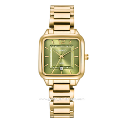 LORENZO R 7101 L Rosegold Dial Green Stainless Steel