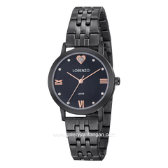 LORENZO R 7123 L Black List Rosegold Stainless Steel