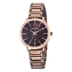 LORENZO R 7126 L Brown Stainless Steel