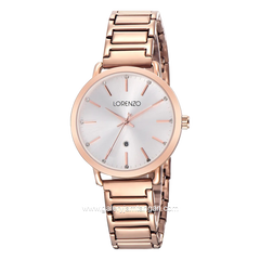 LORENZO R 7126 L Rosegold Dial White Stainless Steel