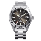 ORIENT MAKO RA-AC0Q15Y30B Automatic Silver Dial Brown Stainless Steel Strap