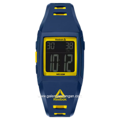 REEBOK RD-SQU-G9-PNPN-BY Blue Yellow Silicone Strap