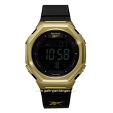 REEBOK RB-RV-UNI-G9-S2PB-B2 Black Gold Rubber Strap