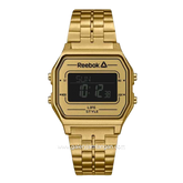 REEBOK RD-VNE-G9-P2S2-B2 Digital Gold Stainless Steel Strap