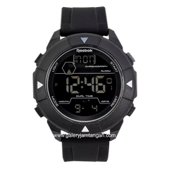 REEBOK RV-BLZ-G9-PBPB-BW Black Silicone Strap