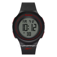REEBOK RV-GEN-U9-PBPB-WR Black List Red Silicone Strap