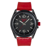 REEBOK RV-INC-G2-PBIZ-BR Red Black Rubber Strap