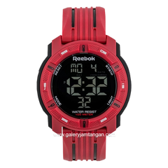 REEBOK RV-LOC-G9-PRPR-BR Digital Red Rubber Strap
