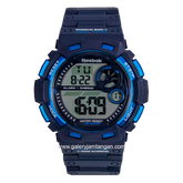 REEBOK RV-PAT-G9-PNPN-WN Blue Silicone Strap