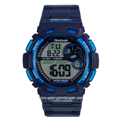REEBOK RV-PAT-G9-PNPN-WN Blue Silicone Strap