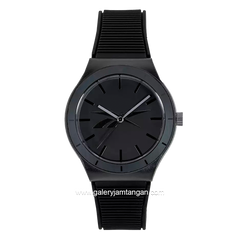 REEBOK RV-POS-L2-PBIB-BA Full Black Rubber Strap