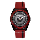 REEBOK RV-WAL-G3-PZIR-BA Black Red Rubber Strap