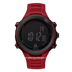 REEBOK SPRINT RED BLACK Rubber Strap