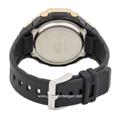 REEBOK RB-RV-UNI-G9-S2PB-B2 Black Gold Rubber Strap
