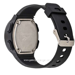 REEBOK RV-GEN-U9-PBPB-WR Black List Red Silicone Strap