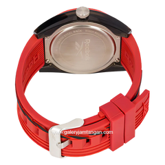 REEBOK RV-WAL-G3-PZIR-BA Black Red Rubber Strap