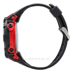 REEBOK RV-WRR-G9-PBPB-WR Red Black Rubber Strap