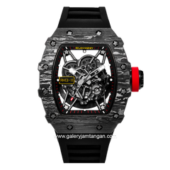 REGAN HARNEY RH13-11 BIG BANG Black Automatic Rubber Strap