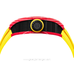 REGAN HARNEY RH13-12 SOLARIS Yellow Automatic Rubber Strap