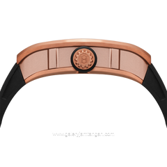 REGAN HARNEY RH34-11 AMOUR Black Automatic Rubber Strap