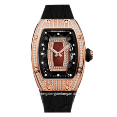 REGAN HARNEY RH34-21 MONROE Black Automatic Rubber Strap