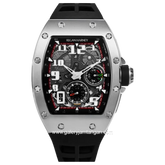 REGAN HARNEY RH81-12 QUATTRO Black Automatic Rubber Strap