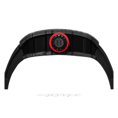 REGAN HARNEY RH13-11 BIG BANG Black Automatic Rubber Strap