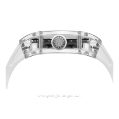 REGAN HARNEY RH36-11 BLANC White Automatic Rubber Strap