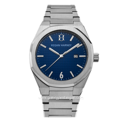 REGAN HARNEY RH002-03 REGAL Silver Dial Blue Stainless Steel