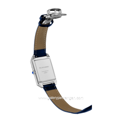 REGAN HARNEY VOGUE RH003-01 Blue Dial White Leather Strap