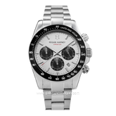 REGAN HARNEY RH008-02 SPRINTER Silver Dial White Stainless Steel