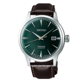 SEIKO PRESAGE SRPD37J1 Automatic Brown Dial Green Leather Strap
