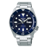 SEIKO 5 SPORTS SRPD51K1 Silver Dial Dark Blue Automatic Stainless Steel