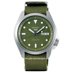 SEIKO 5 SPORT SRPE65K1 Automatic Army Silver Nylon Strap